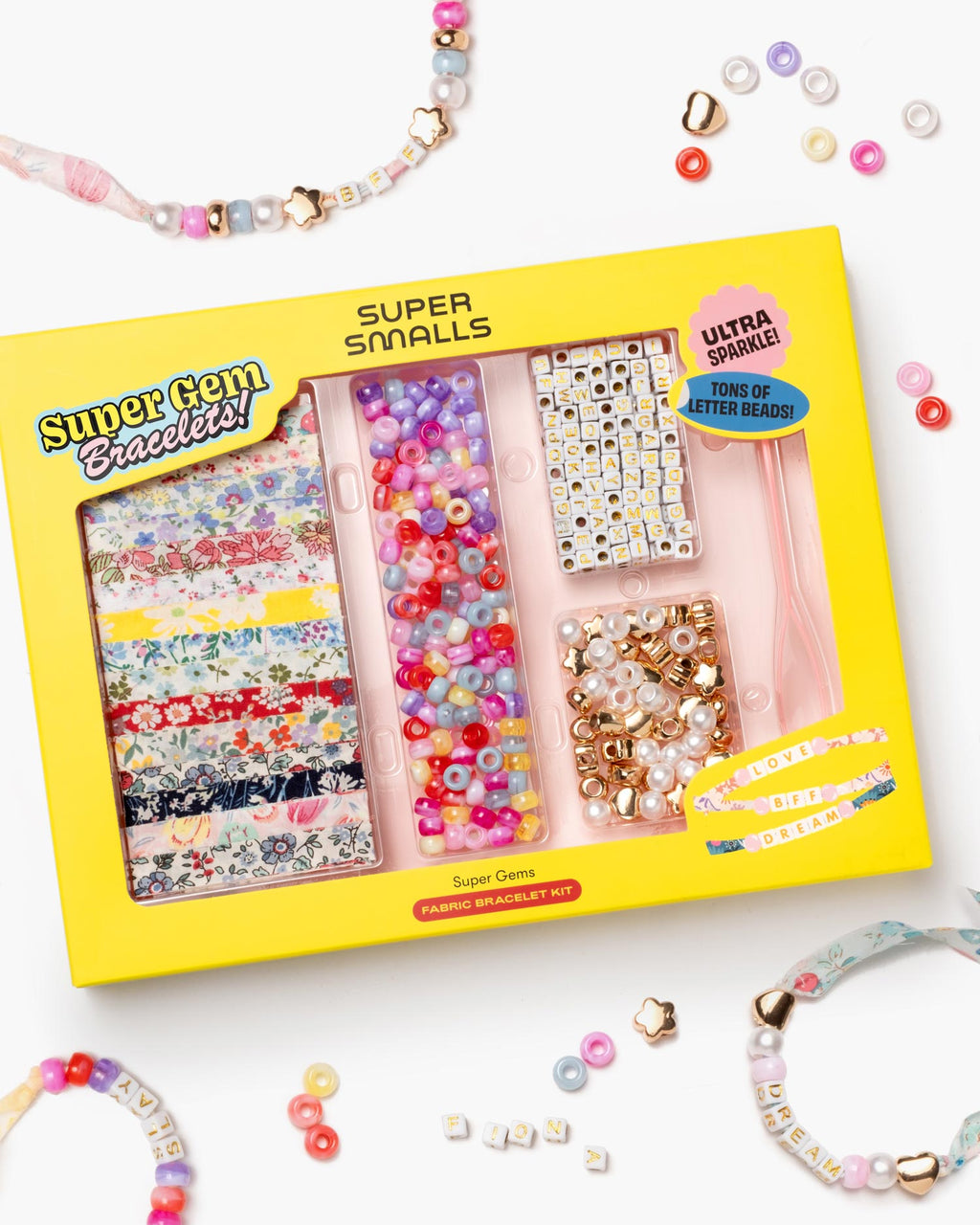 Super Gems Fabric Bracelet Kit