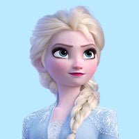 Disney Frozen Elsa Spinning Snowflake Necklace